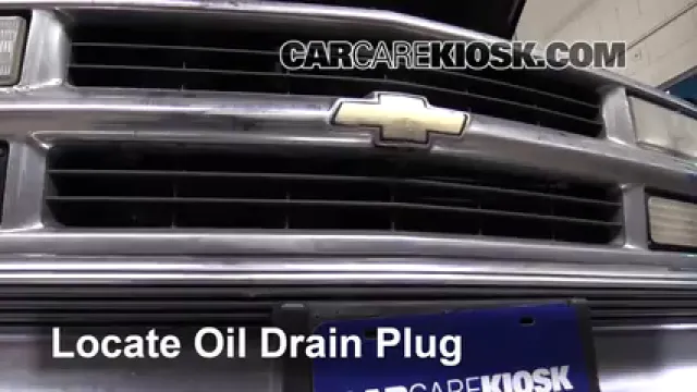 1997 Chevrolet Tahoe 5.7L V8 Aceite Cambiar aceite y filtro de aceite